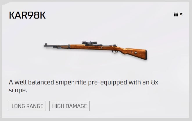 Free Fire KAR98K