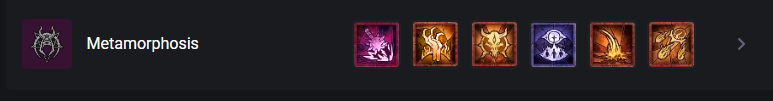 Diablo 4 Warlock Metamorphosis