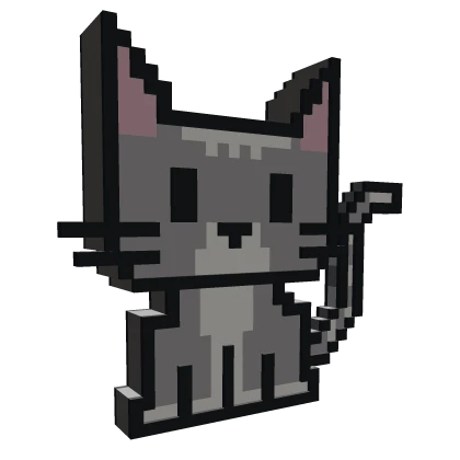 Best limited Roblox items - 8-Bit Tabby Cat