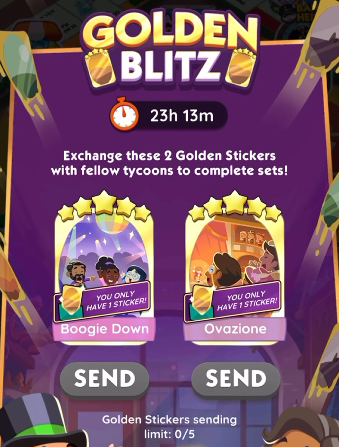 Monopoly go Golden Blitz