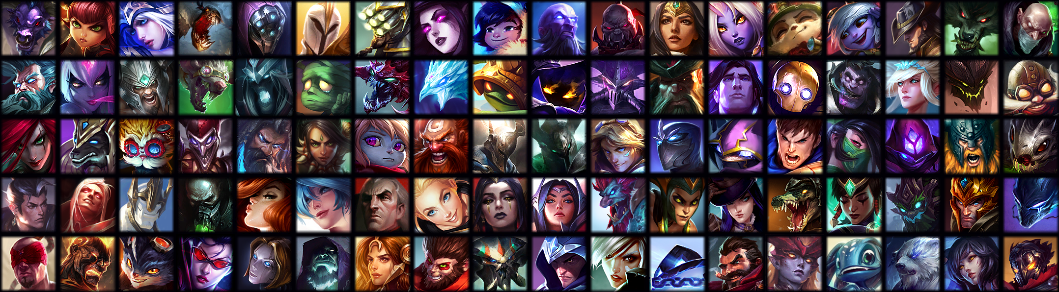 LoL Champions By Release Date: 2009-2011 Sorted