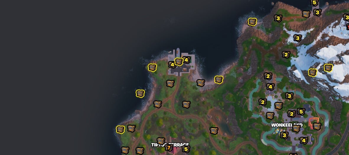 Fortnite Docks Landing Loot Spot