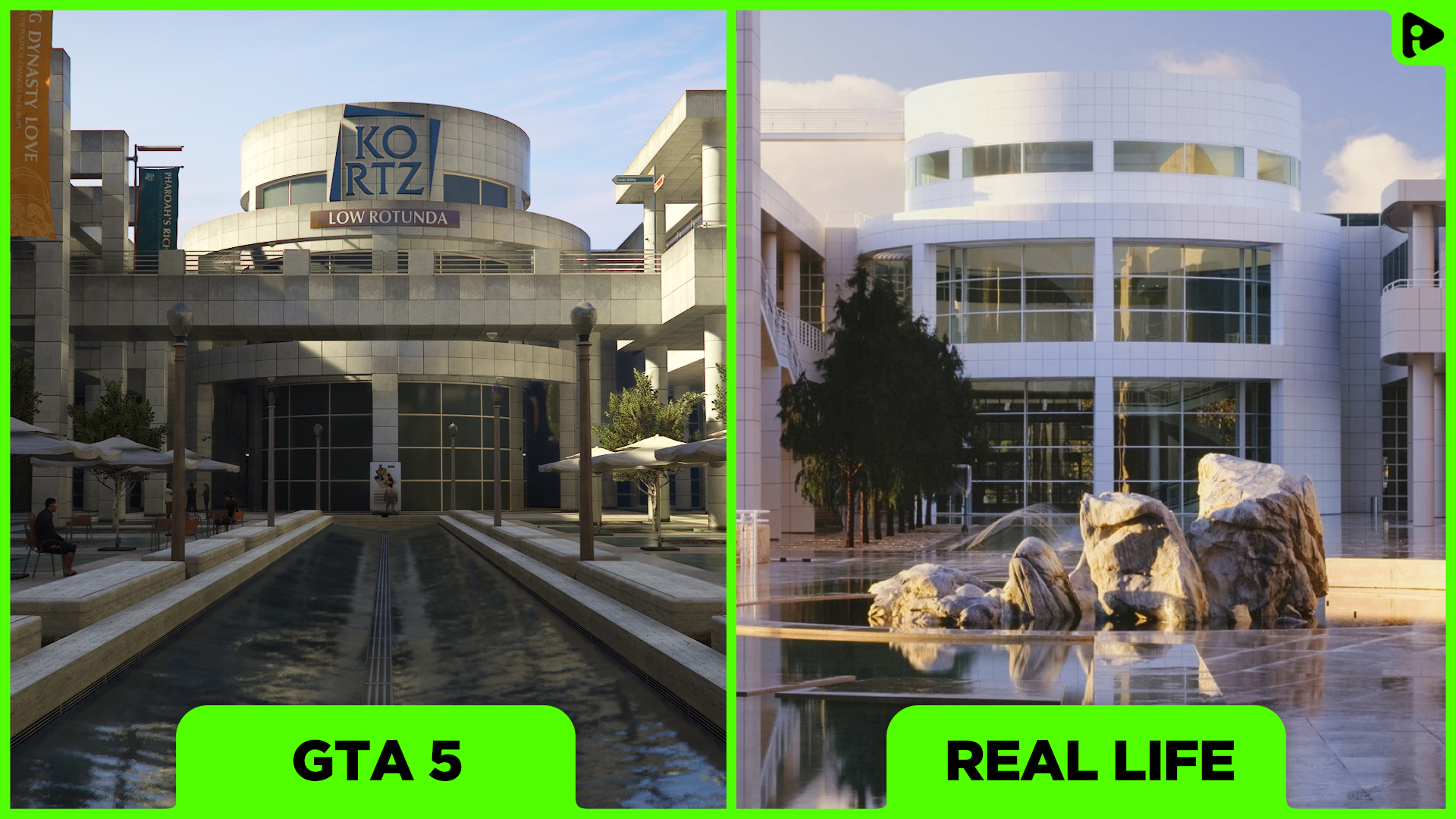 GTA 5 vs Real Life - Kortz Center
