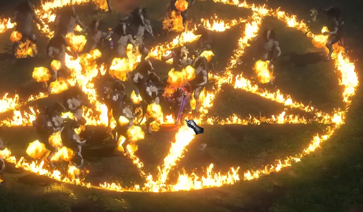 Diablo 2 Resurrected Warlock Gameplay