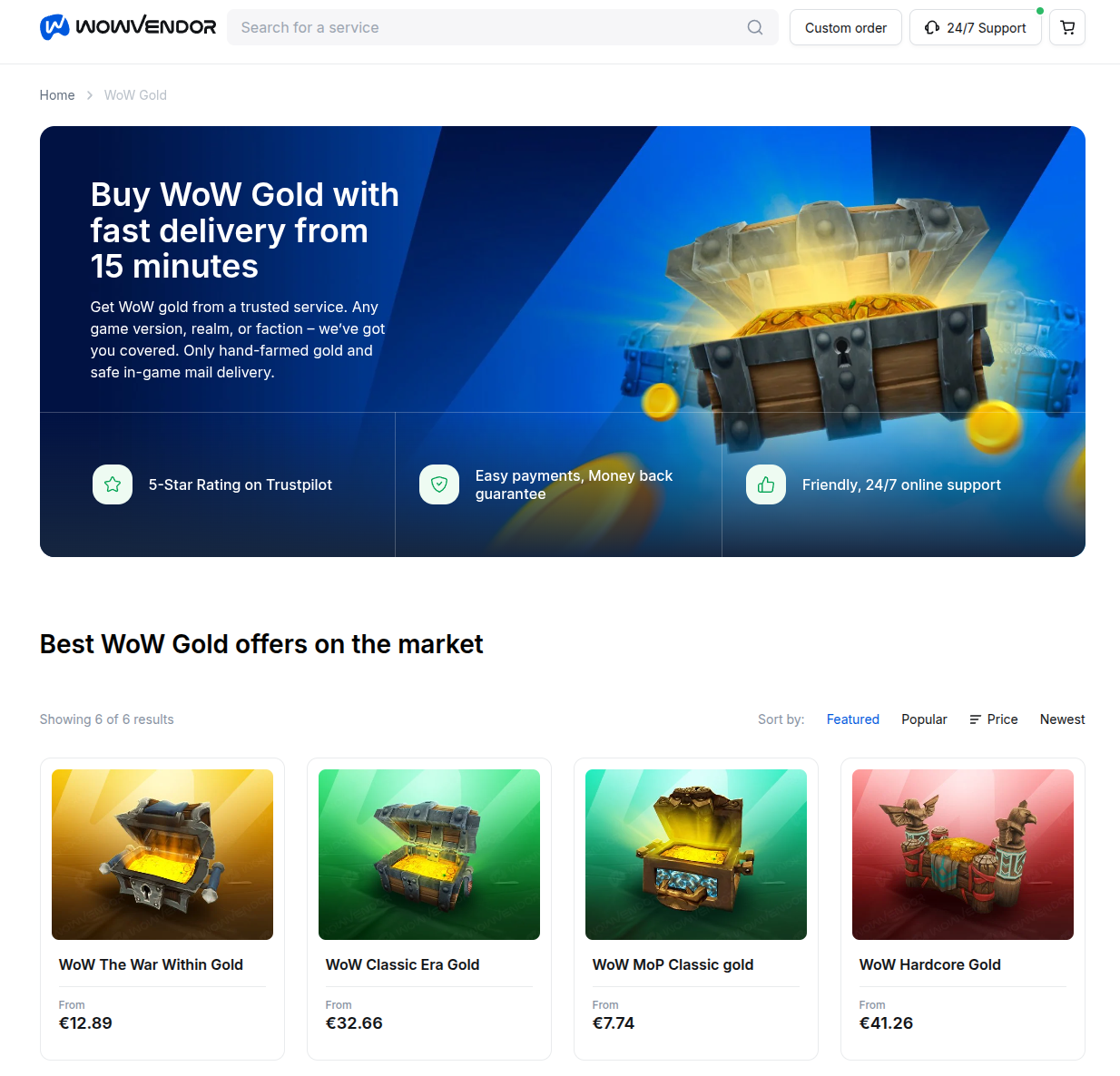 5 Best Websites to Buy WoW Gold
