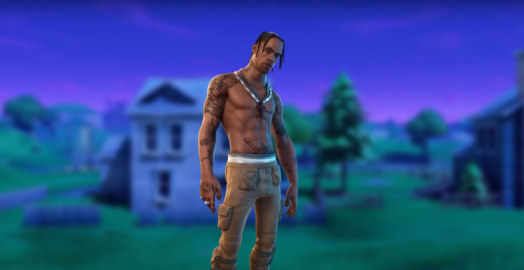 Top Rarest Fortnite Skins - Travis Scott